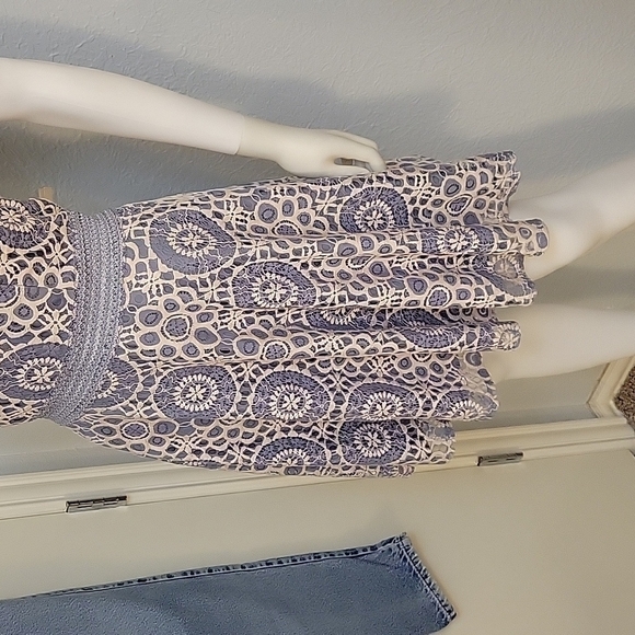 CITY TRIANGLES Coquette Sleeveless Halter Lace Fit & Flare Above Knee Dress - Picture 5 of 10